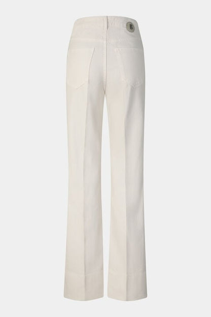 Flared Fit Jeans Devin In Cream