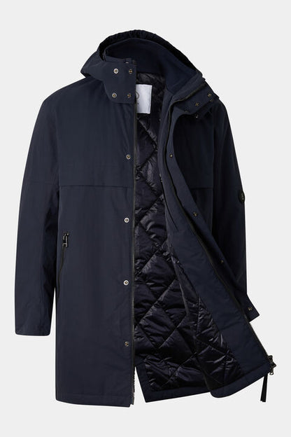 Parka Franky In Navy Blue