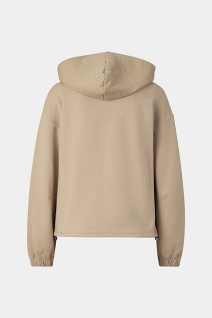 Alia Sweat Hoodie In Camel