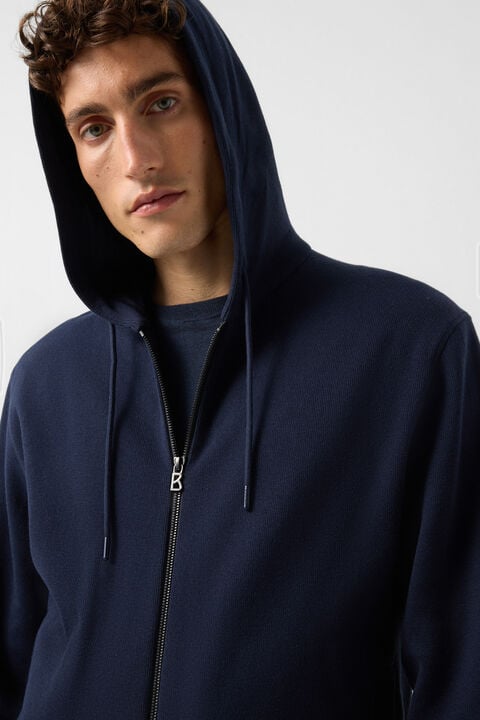 Knit Jacket Laros In Navy Blue