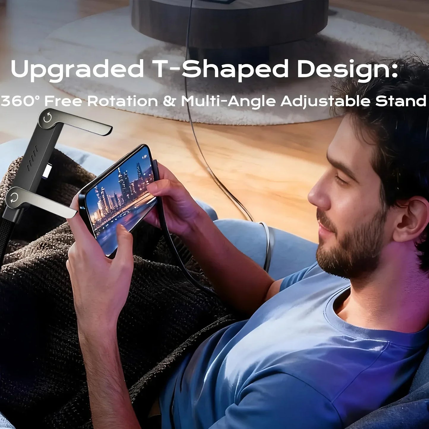 FoldStand Pro 3-in-1 Fast Charging Cable