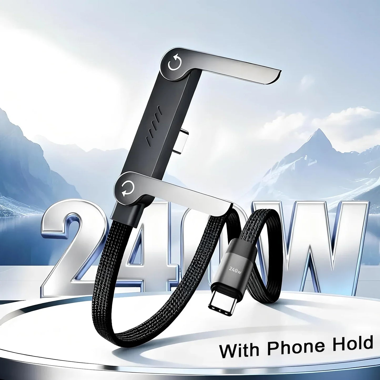 FoldStand Pro 3-in-1 Fast Charging Cable