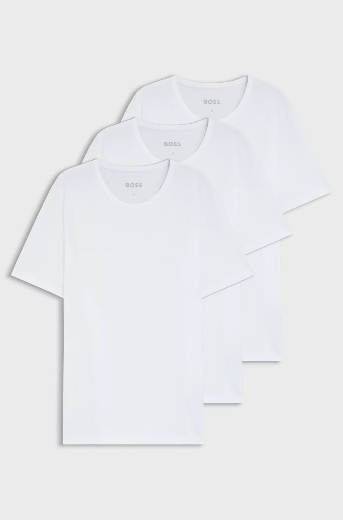THREE-PACK OF LOGO-EMBROIDERED T-SHIRTS IN COTTON