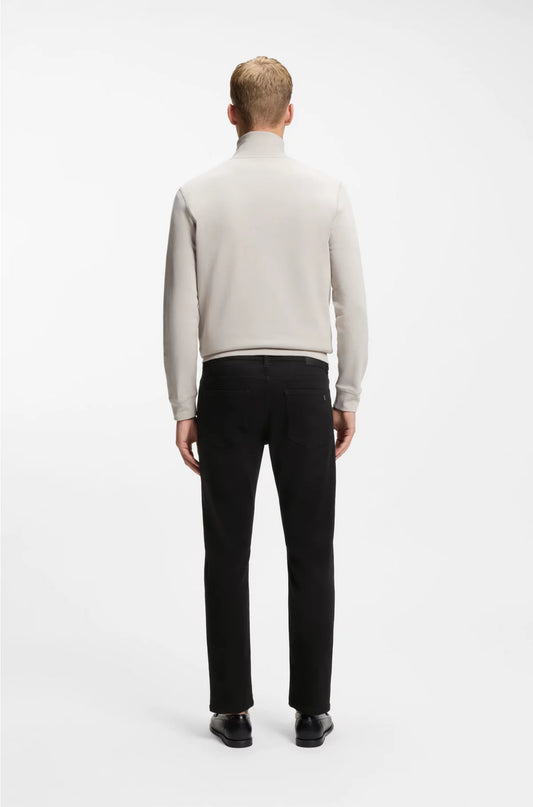 DELAWARE SLIM-FIT JEANS IN STAY-BLACK COMFORT-STRETCH DENIM