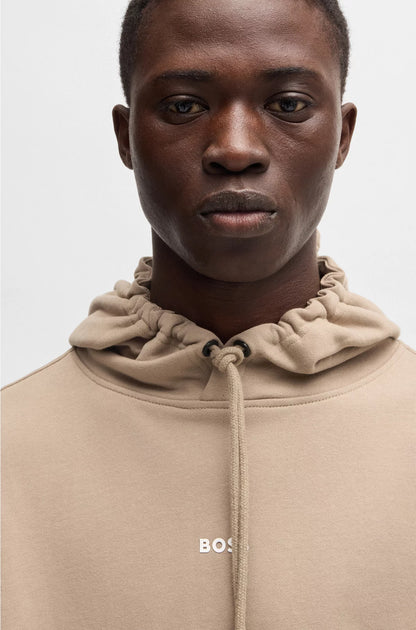 COTTON-TERRY TRACKSUIT SET WITH CONTRAST LOGOS