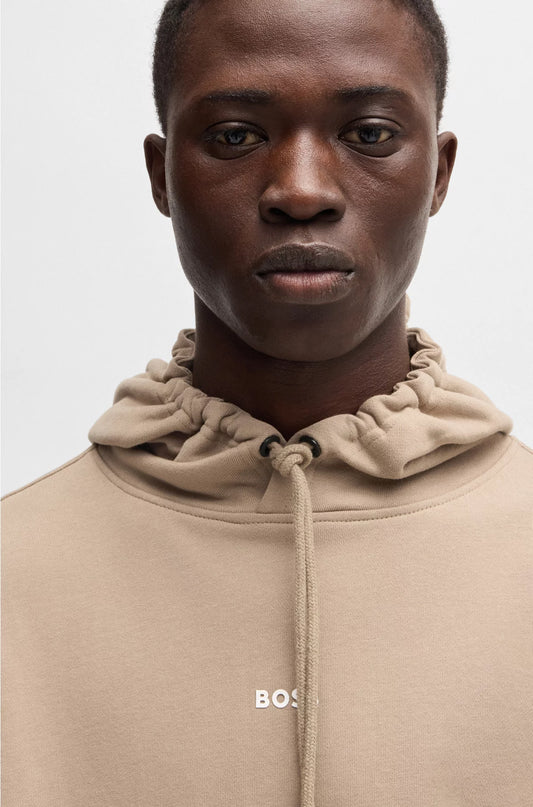 COTTON-TERRY TRACKSUIT SET WITH CONTRAST LOGOS