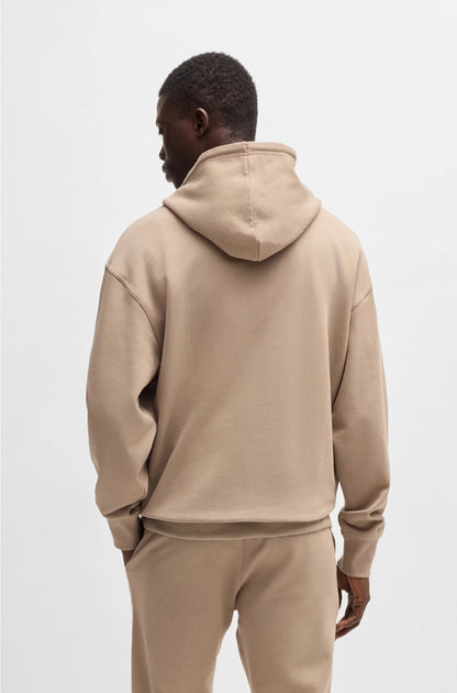 COTTON-TERRY TRACKSUIT SET WITH CONTRAST LOGOS