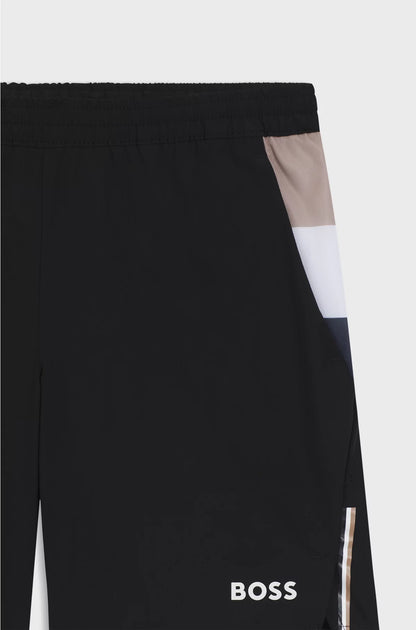 ACTIVE TENNIS SHORTS IN STRETCH FABRIC WITH MOISTURE MANAGEMENT