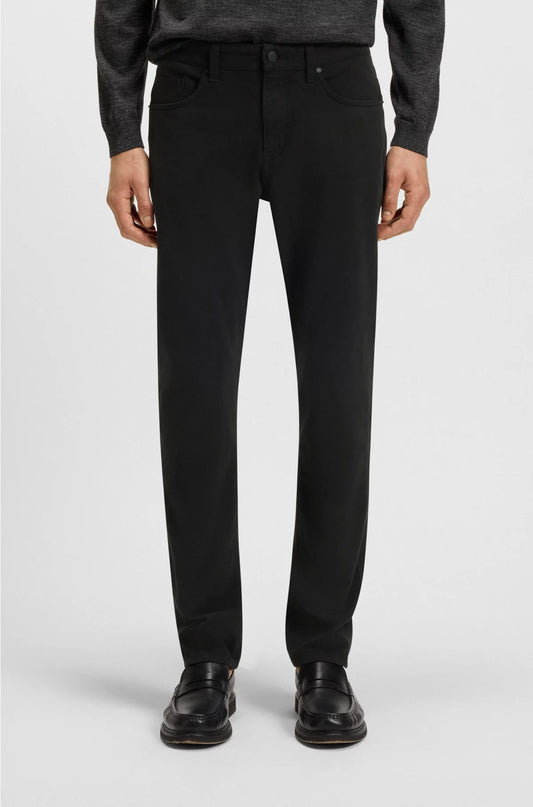 DELAWARE SLIM-FIT TROUSERS IN STRETCH-COTTON TWILL