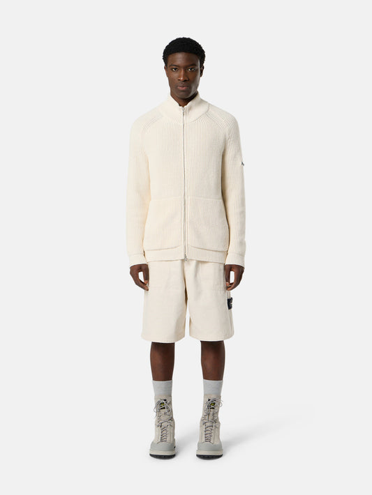 L100001 NATURAL COTTON GABARDINE_STONE ISLAND RAW BEAUTY